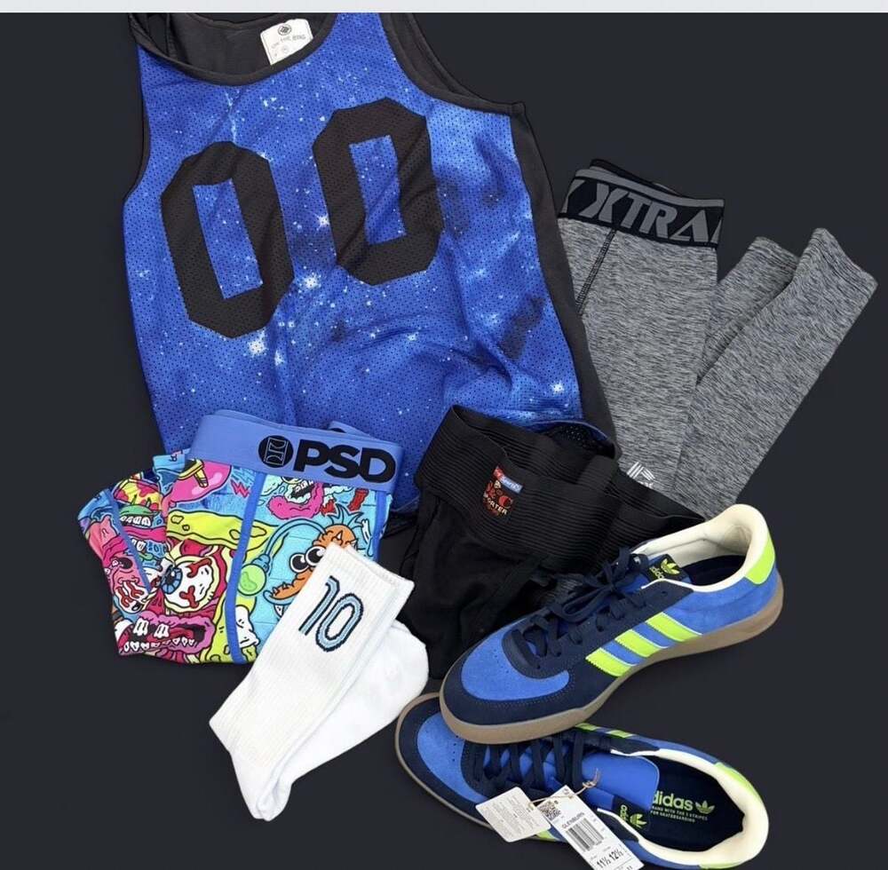 Gym Bundle Adidas Jock Jersey PSD Gear new and used